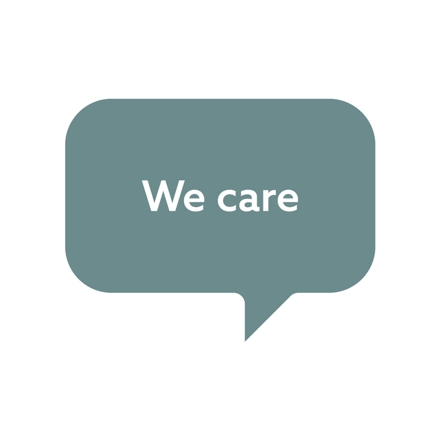 Duni Werte - We Care